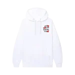 Sweat à capuche Anti Social Social Club x CDG (Blanc)